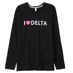 BCRF I Heart Delta LS Tee Thumbnail